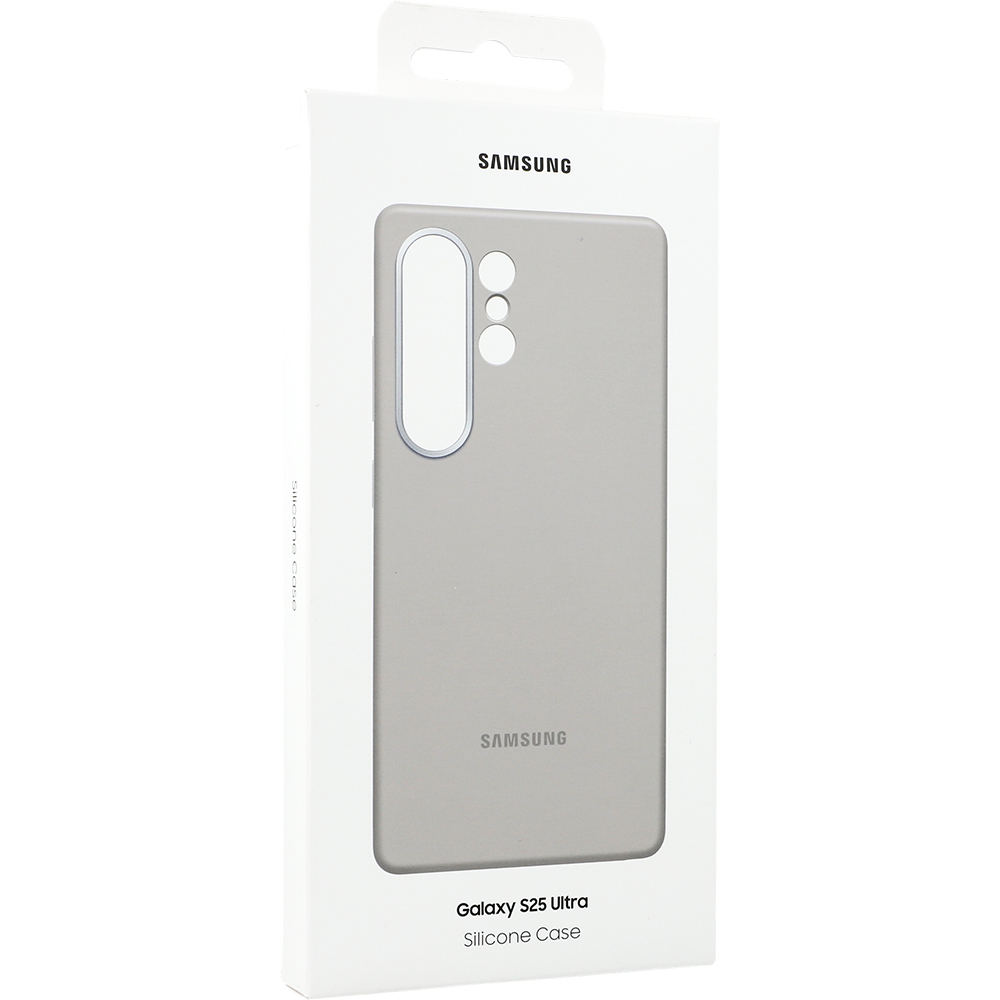Etui Samsung Silicone Case do Galaxy S25 Ultra, szare